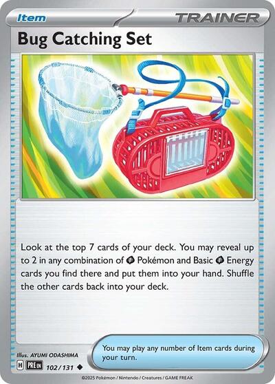 Bug Catching Set (SV: Prismatic Evolutions) Near Mint - Nick Nack's Full Frontal Attack