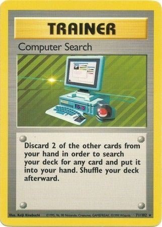 Computer Search (Base Set) Light Play - Nick Nack's Full Frontal Attack