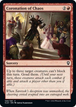 Coronation of Chaos (Commander Legends: Battle for Baldur's Gate) Near Mint - Nick Nack's Full Frontal Attack