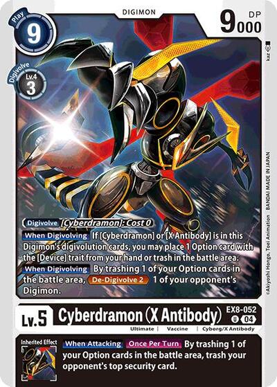Cyberdramon (X Antibody) (Chain of Liberation) Near Mint - Nick Nack's Full Frontal Attack