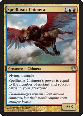 Spellheart Chimera (Theros) Near Mint - Nick Nack's Full Frontal Attack