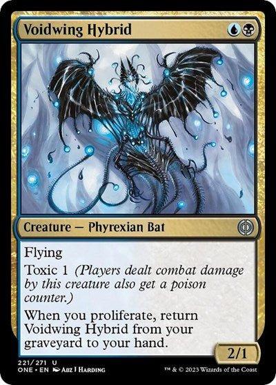Voidwing Hybrid (Phyrexia: All Will Be One) Near Mint - Nick Nack's Full Frontal Attack