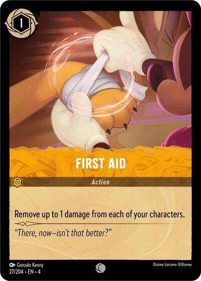First Aid (Ursula's Return) Near Mint - Nick Nack's Full Frontal Attack