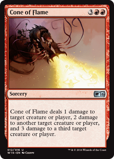 Cone of Flame (Welcome Deck 2016) Near Mint - Nick Nack's Full Frontal Attack