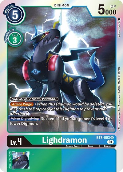 Lighdramon (New Awakening) Near Mint - Nick Nack's Full Frontal Attack