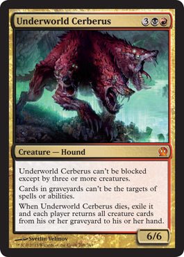 Underworld Cerberus (Theros) Near Mint - Nick Nack's Full Frontal Attack