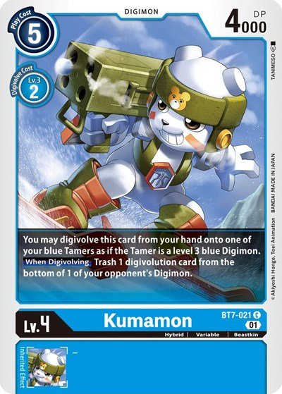 Kumamon (The Next Adventure) Near Mint - Nick Nack's Full Frontal Attack