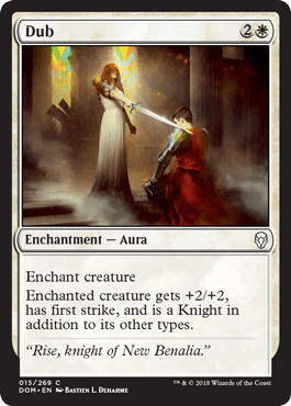 Dub (Dominaria) Near Mint - Nick Nack's Full Frontal Attack