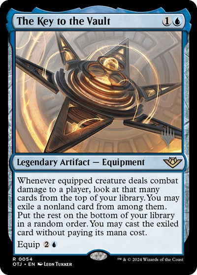 The Key to the Vault (Promo Pack: Outlaws of Thunder Junction) Near Mint