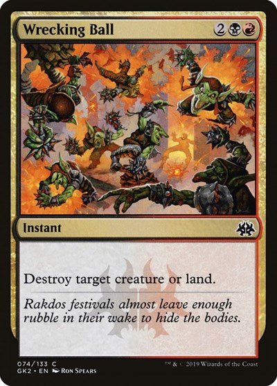 Wrecking Ball (Ravnica Allegiance: Guild Kits) Near Mint - Nick Nack's Full Frontal Attack