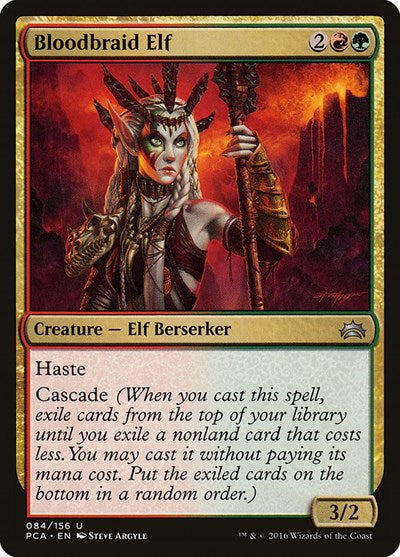 Bloodbraid Elf (Planechase Anthology) Near Mint