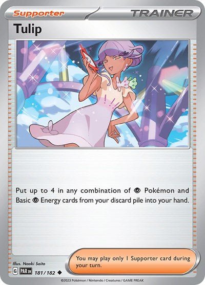Tulip (Scarlet and Violet: Paradox Rift) Near Mint - Nick Nack's Full Frontal Attack