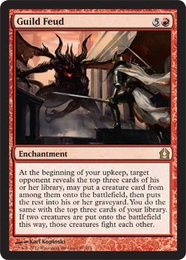 Guild Feud (Return to Ravnica) Near Mint - Nick Nack's Full Frontal Attack