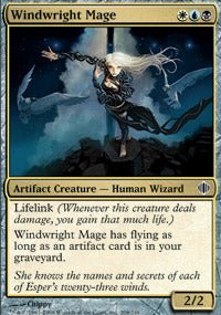 Windwright Mage (Shards of Alara) Light Play - Nick Nack's Full Frontal Attack