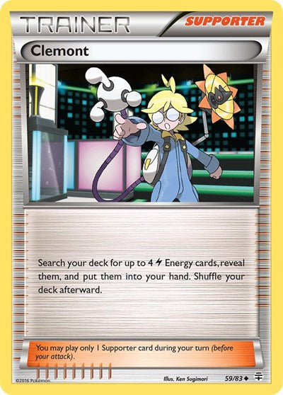 Clemont (Generations) Near Mint Reverse Holofoil