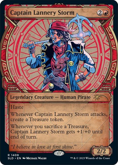 Captain Lannery Storm (Secret Lair) Near Mint - Nick Nack's Full Frontal Attack