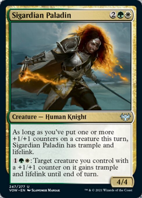 Sigardian Paladin (Innistrad: Crimson Vow) Near Mint - Nick Nack's Full Frontal Attack