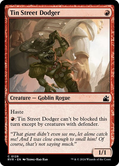 Tin Street Dodger (Ravnica Remastered) Near Mint - Nick Nack's Full Frontal Attack