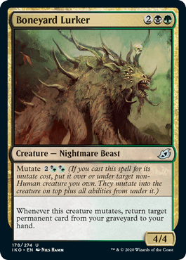 Boneyard Lurker (Ikoria: Lair of Behemoths) Near Mint - Nick Nack's Full Frontal Attack