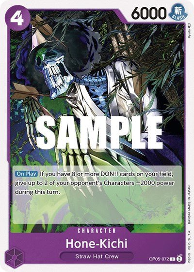 Hone - Kichi (Awakening of the New Era) Near Mint - Nick Nack's Full Frontal Attack