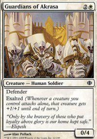 Guardians of Akrasa (Shards of Alara) Light Play - Nick Nack's Full Frontal Attack