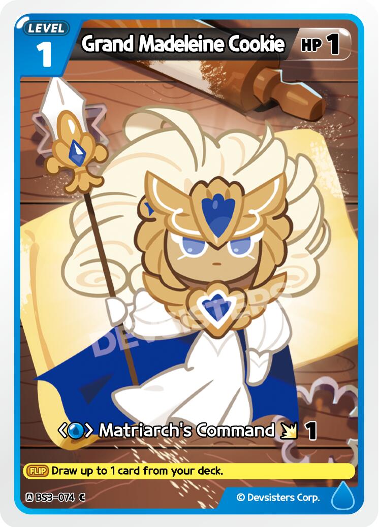Grand Madeleine Cookie