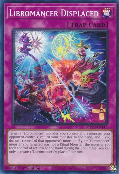Libromancer Displaced (25th Anniversary Tin: Dueling Heroes Mega Pack) Light Play 1st Edition