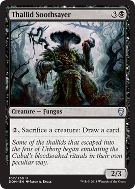 Thallid Soothsayer (Dominaria) Near Mint - Nick Nack's Full Frontal Attack