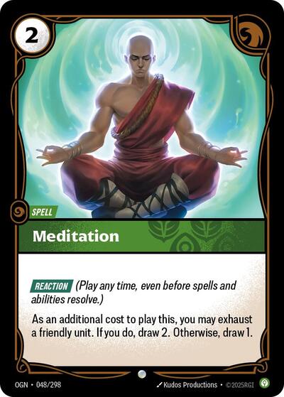 Meditation (Origins) Near Mint - Nick Nack's Full Frontal Attack