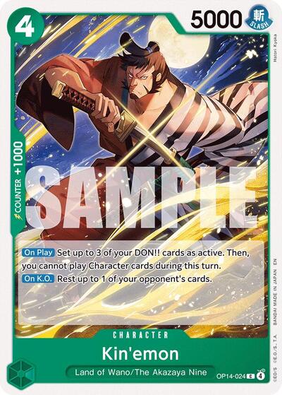 Kin'emon (The Azure Sea's Seven) Near Mint - Nick Nack's Full Frontal Attack