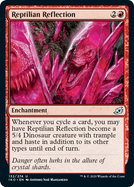 Reptilian Reflection (Ikoria: Lair of Behemoths) Near Mint - Nick Nack's Full Frontal Attack