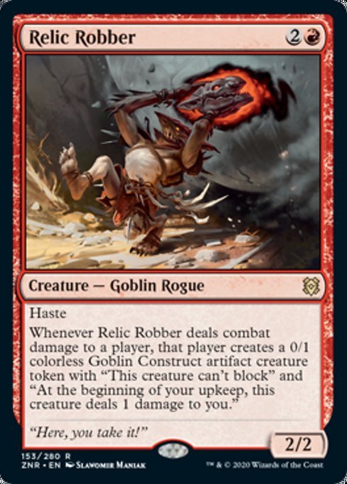 Relic Robber (Zendikar Rising) Near Mint - Nick Nack's Full Frontal Attack