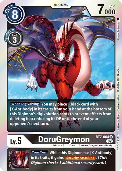 DoruGreymon (Official Tournament Pack Vol. 6) (The Next Adventure) Near Mint Foil - Nick Nack's Full Frontal Attack