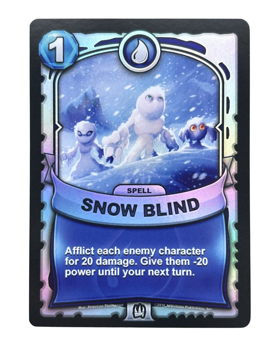 Snow Blind (Battlecast) (Silver Foil) - Nick Nack's Full Frontal Attack