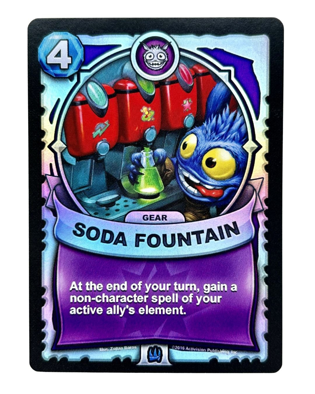Soda Fountain (Battlecast) (Silver Foil) - Nick Nack's Full Frontal Attack