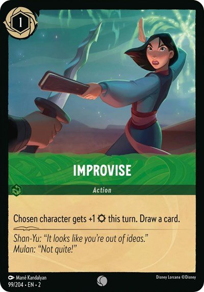 Improvise (Rise of the Floodborn) Near Mint - Nick Nack's Full Frontal Attack