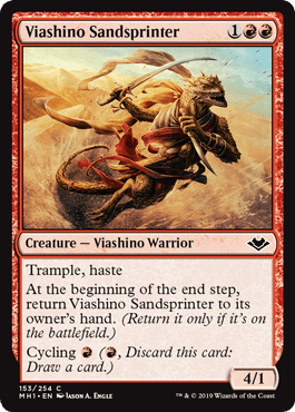 Viashino Sandsprinter (Modern Horizons) Near Mint - Nick Nack's Full Frontal Attack