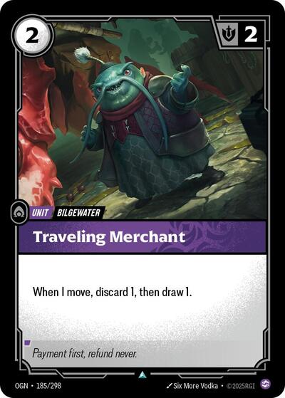 Traveling Merchant (Origins) Near Mint - Nick Nack's Full Frontal Attack