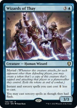 Wizards of Thay (Commander Legends: Battle for Baldur's Gate) Near Mint Foil - Nick Nack's Full Frontal Attack