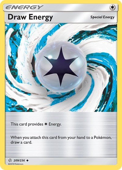 Draw Energy (SM - Cosmic Eclipse) Near Mint - Nick Nack's Full Frontal Attack