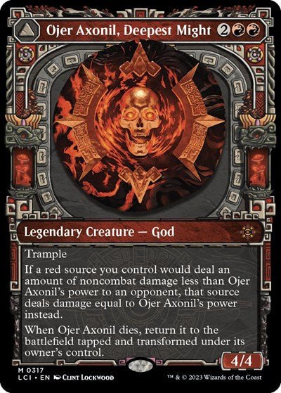 Ojer Axonil, Deepest Might (Showcase) (The Lost Caverns of Ixalan) Near Mint - Nick Nack's Full Frontal Attack