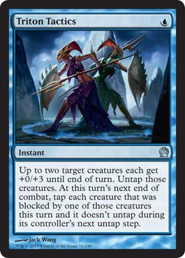 Triton Tactics (Theros) Near Mint - Nick Nack's Full Frontal Attack