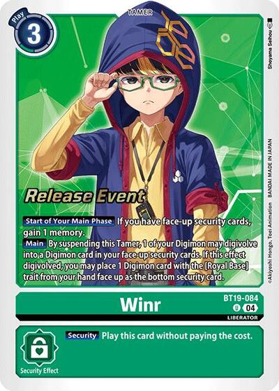 Winr (Release Special Booster 2.0 Pre-Release Cards) Near Mint Foil