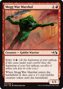 Mogg War Marshal (Duel Decks Anthology: Elves vs Goblins) Near Mint