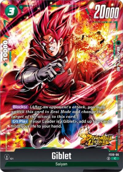 Giblet FS10 - 06 (Starter Deck 10: Giblet) Near Mint - Nick Nack's Full Frontal Attack