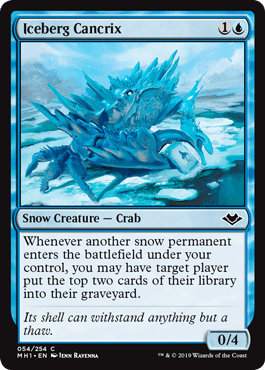 Iceberg Cancrix (Modern Horizons) Near Mint - Nick Nack's Full Frontal Attack