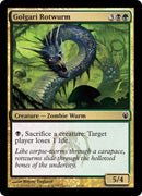 Golgari Rotwurm (Duel Decks: Izzet vs Golgari) Near Mint - Nick Nack's Full Frontal Attack