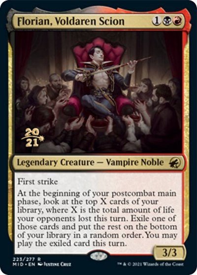 Florian, Voldaren Scion (Promos: Prerelease Cards) Near Mint Foil - Nick Nack's Full Frontal Attack