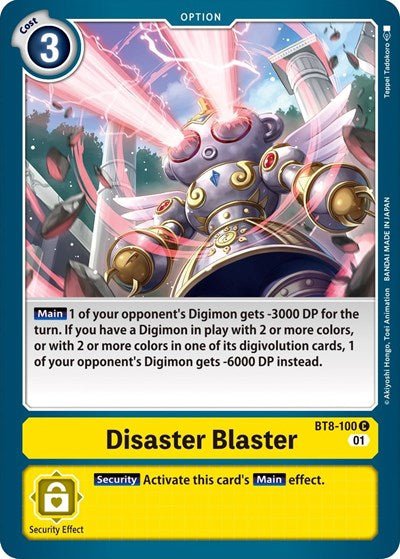 Disaster Blaster (New Awakening) Near Mint - Nick Nack's Full Frontal Attack