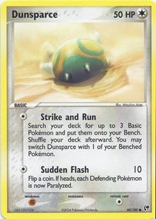 Dunsparce (EX Battle Stadium) Heavy Play - Nick Nack's Full Frontal Attack